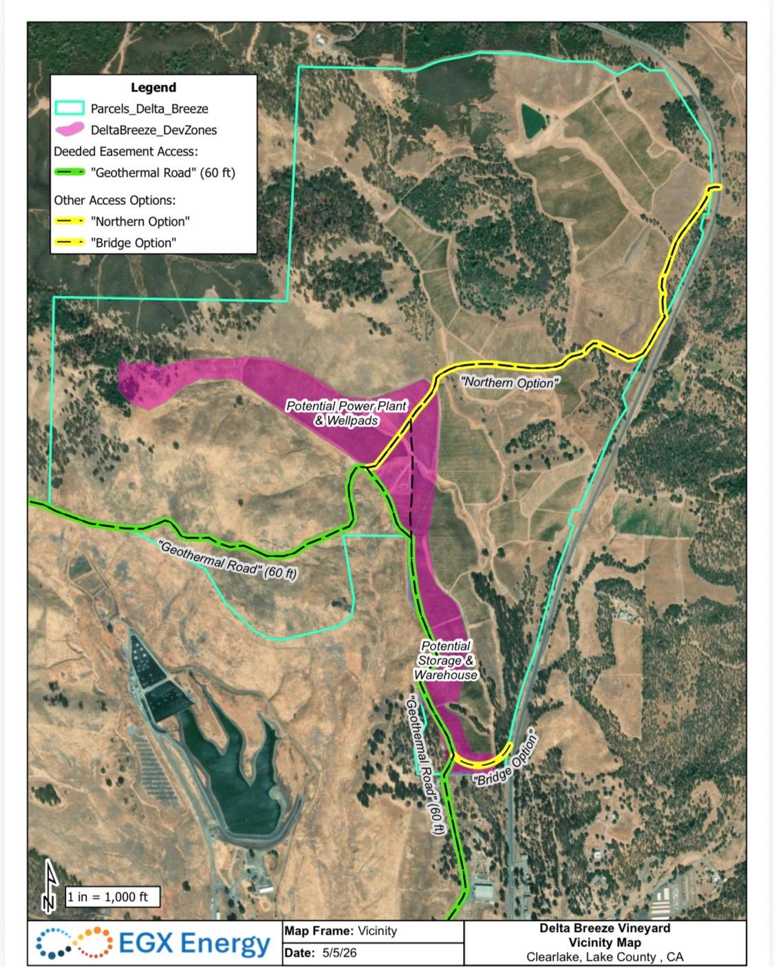Delta Breeze Township — Aerial Development Zones