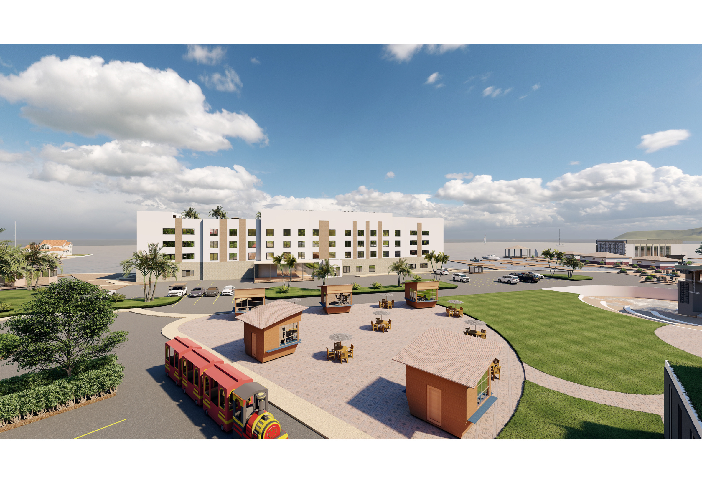 Hotel Plaza & Train Area